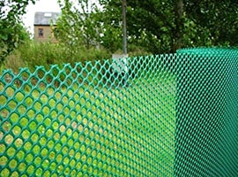 pvc garden fencing